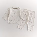 【73-110cm】セットアップ ベビー フラワー柄 快適 - 画像 (6)