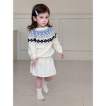 【80-130cm】セーター  キッズ ニット カーディガン - 画像 (9)