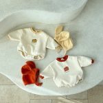 【66-90cm】ロンパース ベビー 可愛い チーズ - 画像 (4)