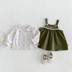【80-120cm】ワンピースorトップス 女の子 花柄 かわいい - 画像 (3)