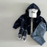 【80-130cm】アウター 男の子 レトロ 帽子付き - 画像 (10)