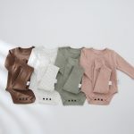 【予約販売】【66-90cm】ロンパース ベビー フリル ドット柄 - 画像 (4)