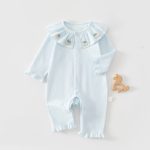 【59-80cm】ロンパース ベビー フリル チェリー襟 - 画像 (6)