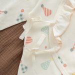 【59-80cm】ロンパース ベビー カラフル 総柄 - 画像 (5)