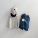 【73-100cm】セーター ベビー 無地 ファッション - 画像 (12)
