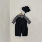 【66-90cm】サロペット ベビー 無地 シンプル - 画像 (8)