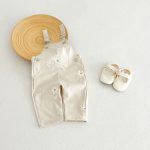 【66-100cm】サロペット ベビー フラワー カジュアル - 画像 (8)