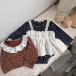 【66-90cm】ロンパース ベビー フラワー柄 おしゃれ - 画像 (8)