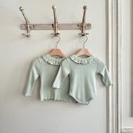 【66-90cm】ロンパース ベビー フリル襟 かわいい - 画像 (9)