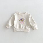 【73-110cm】トレーナー＆パンツ 女の子 蝶結び デニム - 画像 (5)