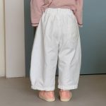 【80-150cm】パンツ 女の子 ワイドカーブ ゆったり シルエット - 画像 (12)