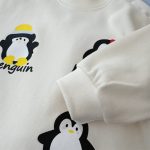 【66-90cm】ロンパース ベビー ペンギン プリント - 画像 (12)