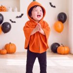 【73-100cm】ハロウィン ベビー ポンチョ かわいい - 画像 (11)