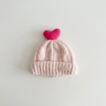 【GOODS】帽子 暖かい ハート ニット - 画像 (9)