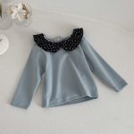 【73-100cm】シャツ 女の子 花柄襟 スウィート - 画像 (4)