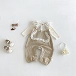 【66-90cm】アウターorサロペット ベビー 可愛い ハート - 画像 (4)