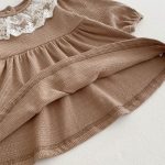 【73-110cm】ロンパースorワンピース 女の子 姉妹服 ワッフル - 画像 (17)
