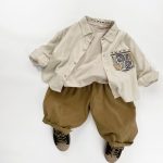 【80-130cm】長袖Tシャツ 男の子 やわらか素材 合わせやすい - 画像 (3)