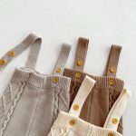 【66-90cm】サロペットorセーター ベビー ケーブル編み ニット - 画像 (20)