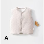 【66-90cm】ベスト ベビー 暖かい コットン - 画像 (3)