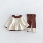 【73-110cm】ワンピース&レギンス 女の子 可愛い イチゴ - 画像 (5)