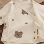 【59-80cm】ロンパース ベビー クマ柄 柔らか - 画像 (7)