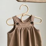 【66-90cm】サロペット ベビー ナチュラル 無地 - 画像 (8)