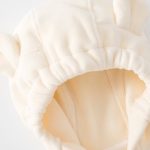【73-100cm】ロンパース ベビー クマ 帽子付き 暖かい - 画像 (8)