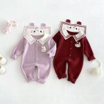 【66-90cm】ロンパース ベビー 可愛い ウサギ セーラー - 画像 (2)