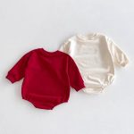 【66-90cm】ロンパース ベビー 可愛い 英字柄 - 画像 (4)