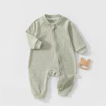 【66-90cm】オールインワン ベビー ナチュラル ファスナー - 画像 (5)