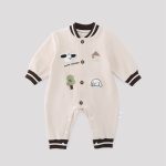 【66-90cm】ロンパース ベビー ドッグロゴ かわいい - 画像 (7)