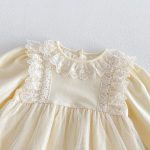 【66-90cm】ロンパース ベビー レース メッシュ - 画像 (11)