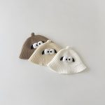 【GOODS】帽子 ビッグアイズ ニット かわいい
