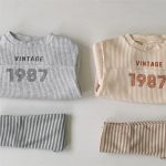 【66-90cm】ロンパース ベビー 数字 プリント ワッフル - 画像 (6)