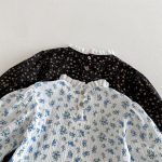 【80-150cm】Tシャツ 女の子 パフ スリーブ レース襟 - 画像 (11)