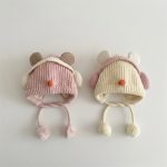 【GOODS】帽子 可愛い ボール付き ニット - 画像 (3)