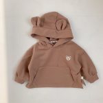 【66-100cm】パーカーorタイツ ベビー くま耳フード - 画像 (6)