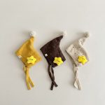【GOODS】帽子 暖かい スター かわいい