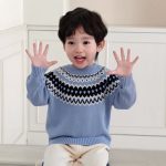 【80-130cm】セーター  キッズ ニット カーディガン - 画像 (4)