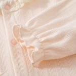 【66-90cm】ロンパース ベビー ハートフリル - 画像 (5)