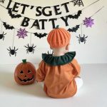 【66-90cm】ロンパース ベビー ハロウィン かぼちゃ フリル襟 - 画像 (5)