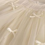 【73-120cm】ワンピース 女の子 ふわふわ メッシュ - 画像 (8)