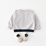 【73-120cm】トップスorパンツ 男の子 暖かい レイヤード クマ - 画像 (8)