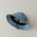 【GOODS】帽子 デニム ボンネット 英字 - 画像 (8)