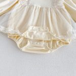 【66-90cm】ロンパース ベビー レース メッシュ - 画像 (12)