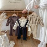 【66-90cm】サロペット＆セーター ベビー カジュアル ニット - 画像 (12)