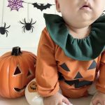 【66-90cm】ロンパース ベビー ハロウィン かぼちゃ フリル襟 - 画像 (13)