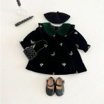 【100-130cm】ワンピース 女の子 バタフライ 刺繡 - 画像 (10)