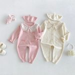 【66-90cm】オールインワン ベビー 蝶結び プリンセス - 画像 (2)